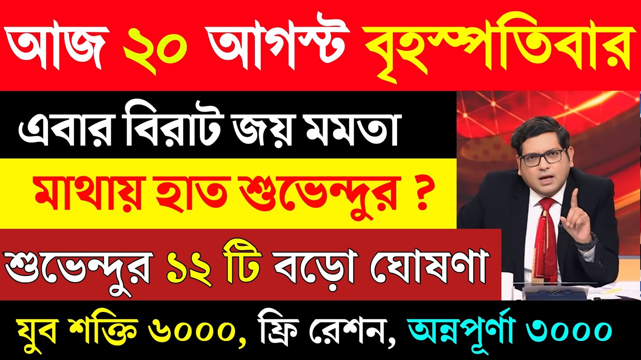 🔴LIVE: আজকের তাজা খবর | West Bengal Assembly Election Live News | BJP | Mamata Banerjee