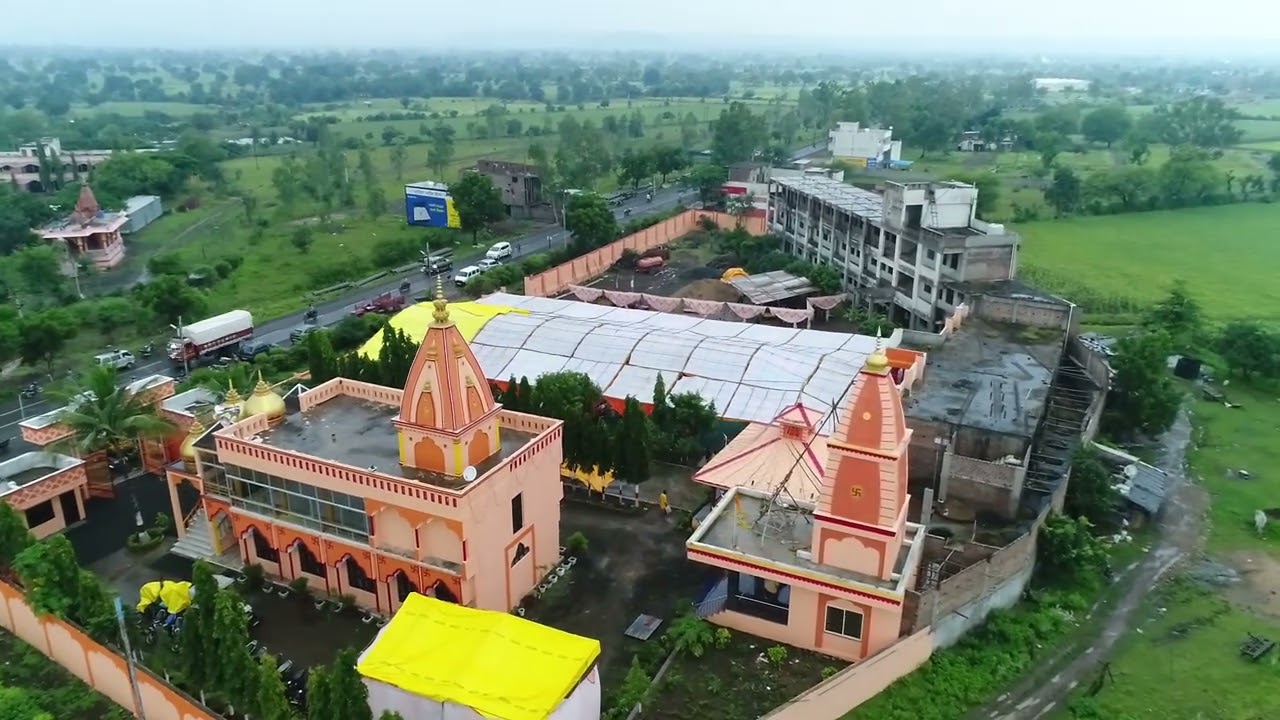 Drone Se Shaktipeeth Ke Darshan - Shaktipeeth Hatpipliya