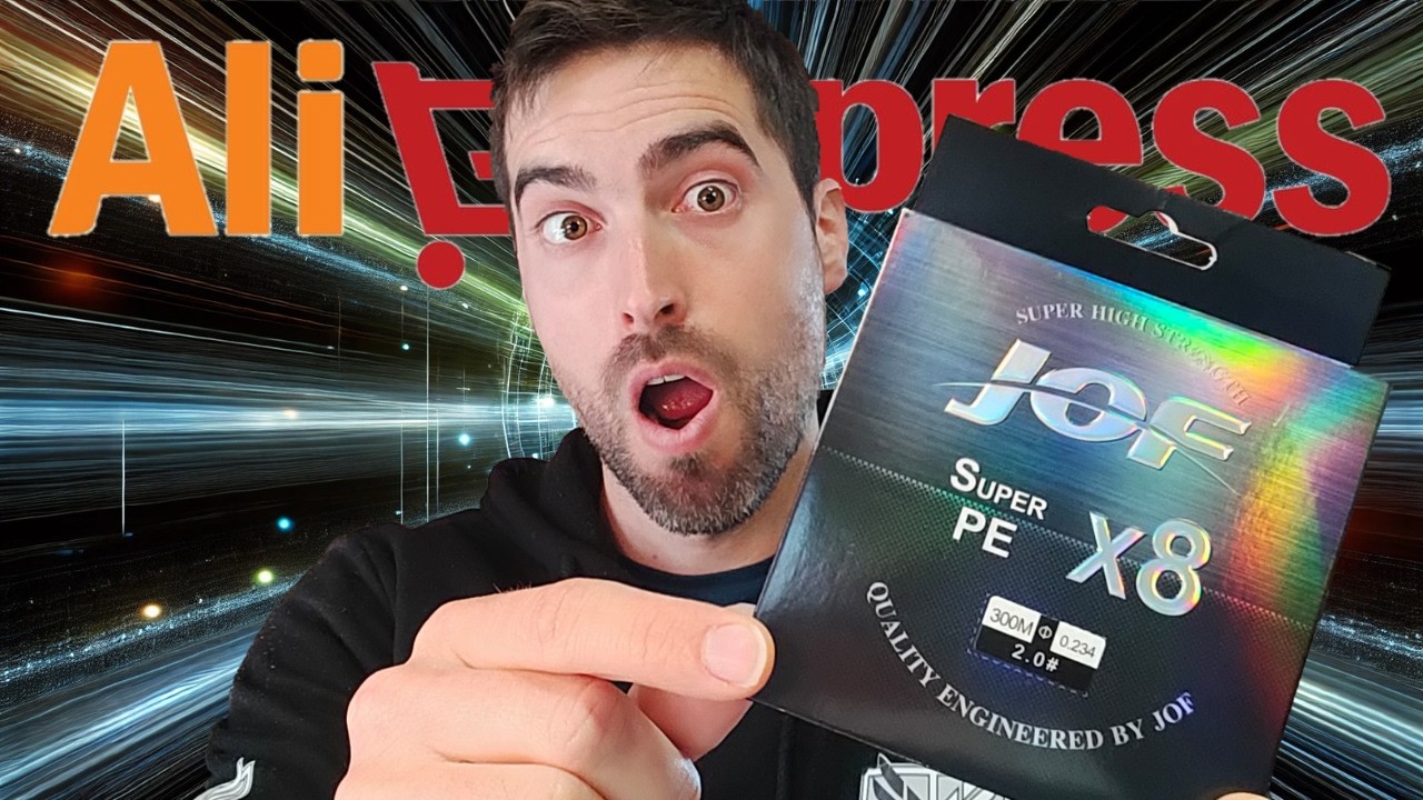 ponemos a prueba este NUEVO Hilo Trenzado de AliExpress | hilos de PESCA AliExpress