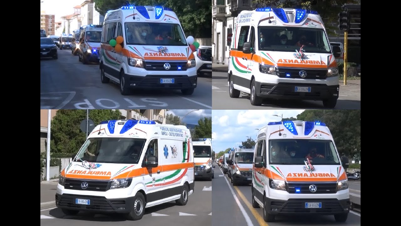 Inaugurazione Nuova Ambulanza e Pulmino Pubbliche Assistenze Riunite Empoli - 2020