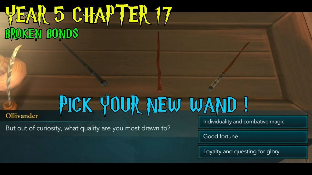 Broken Bonds Year 5 Chapter 17 Harry Potter Hogwarts Mystery