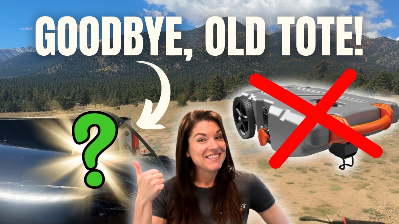 Revolutionizing Boondocking RV Life: Our Game-Changing Black Tank Tote Solution