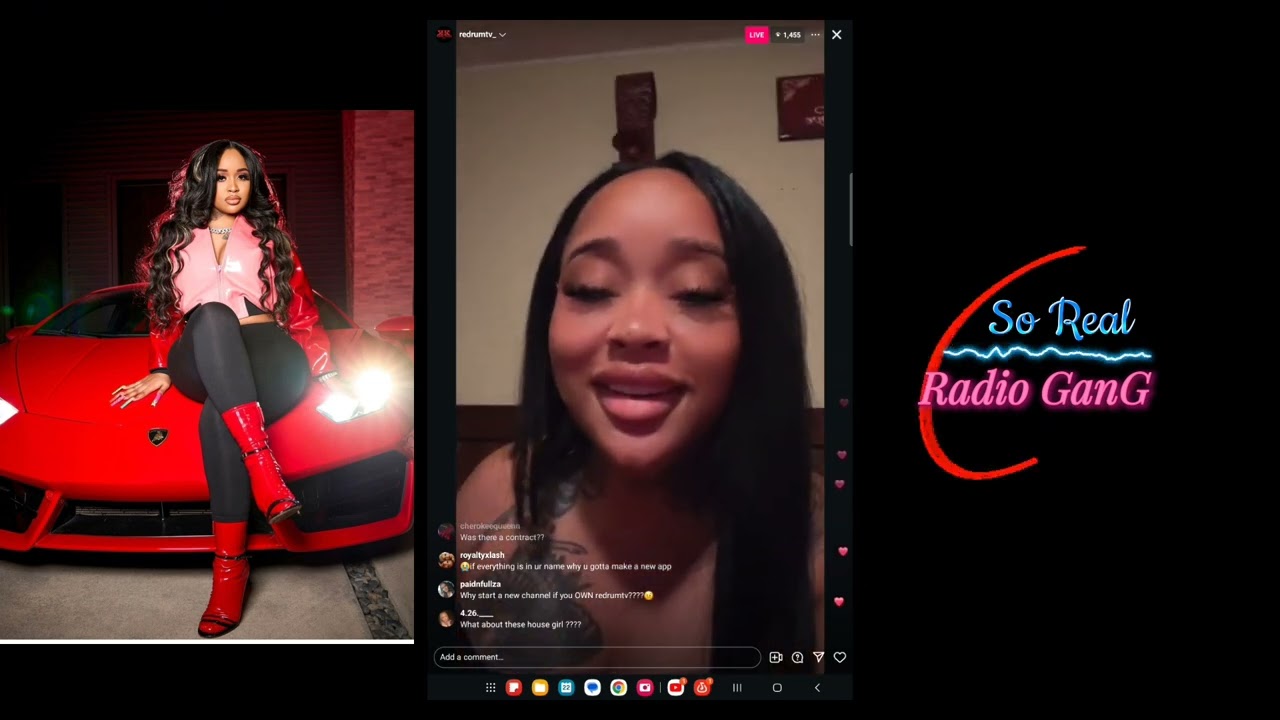 Stunna Girl goes OFF on her Husband about RedRumTV‼️ *Must Watch