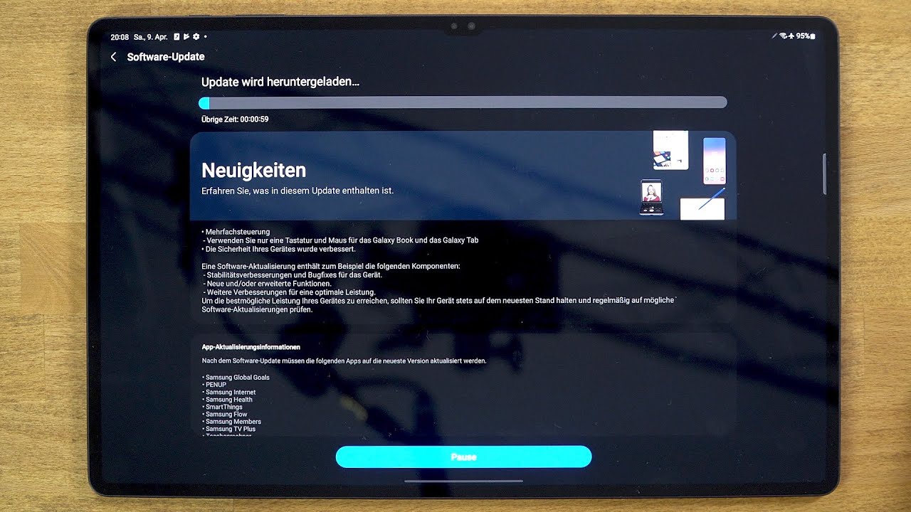 Samsung Galaxy Tab S8 - Einrichten & zweiter Eindruck // DEUTSCH