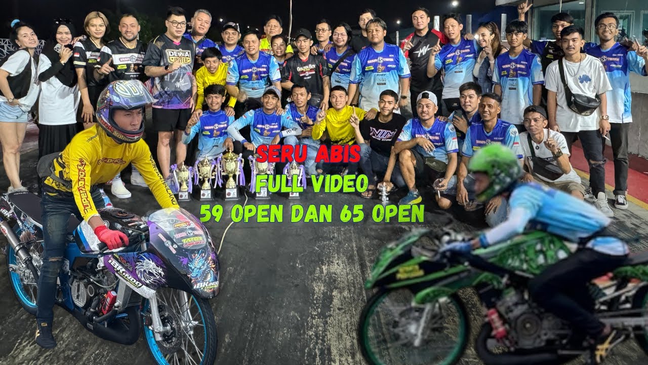 FULL VIDEO‼️59 OPEN DAN 65 OPEN, KOMENG PODIUM 1 dan 2
