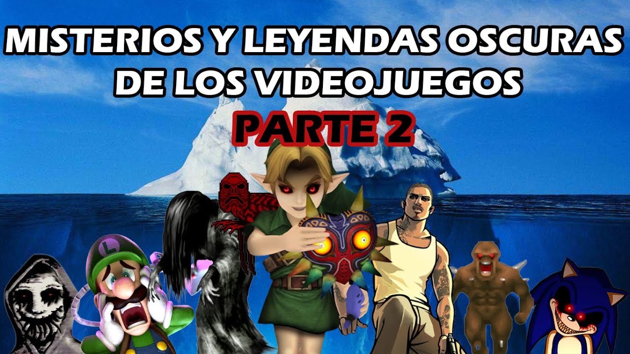 Iceberg de Misterios y Leyendas Oscuras de los Videojuegos | Parte 2