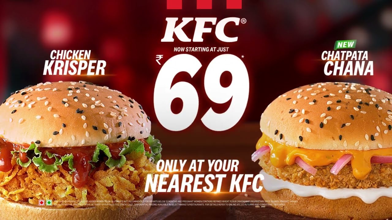 2 Epic Burgers, 1 Jaw-Dropping Price! Starting at ₹69🔥