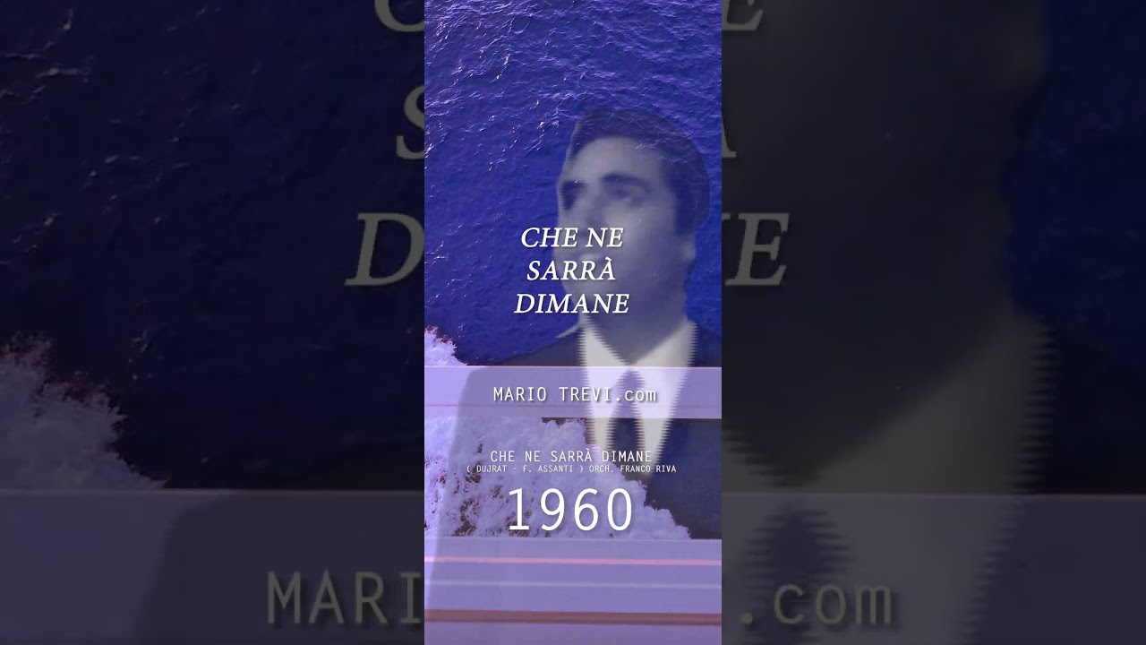 Che ne sarrà dimane - MARIO TREVI 