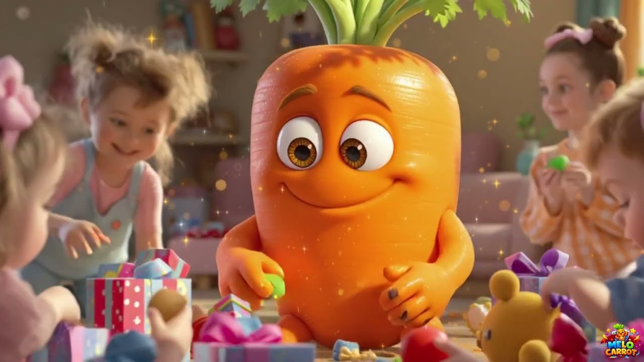 Birthday Party Fun with Melo Carrot 🥕🎂🎉