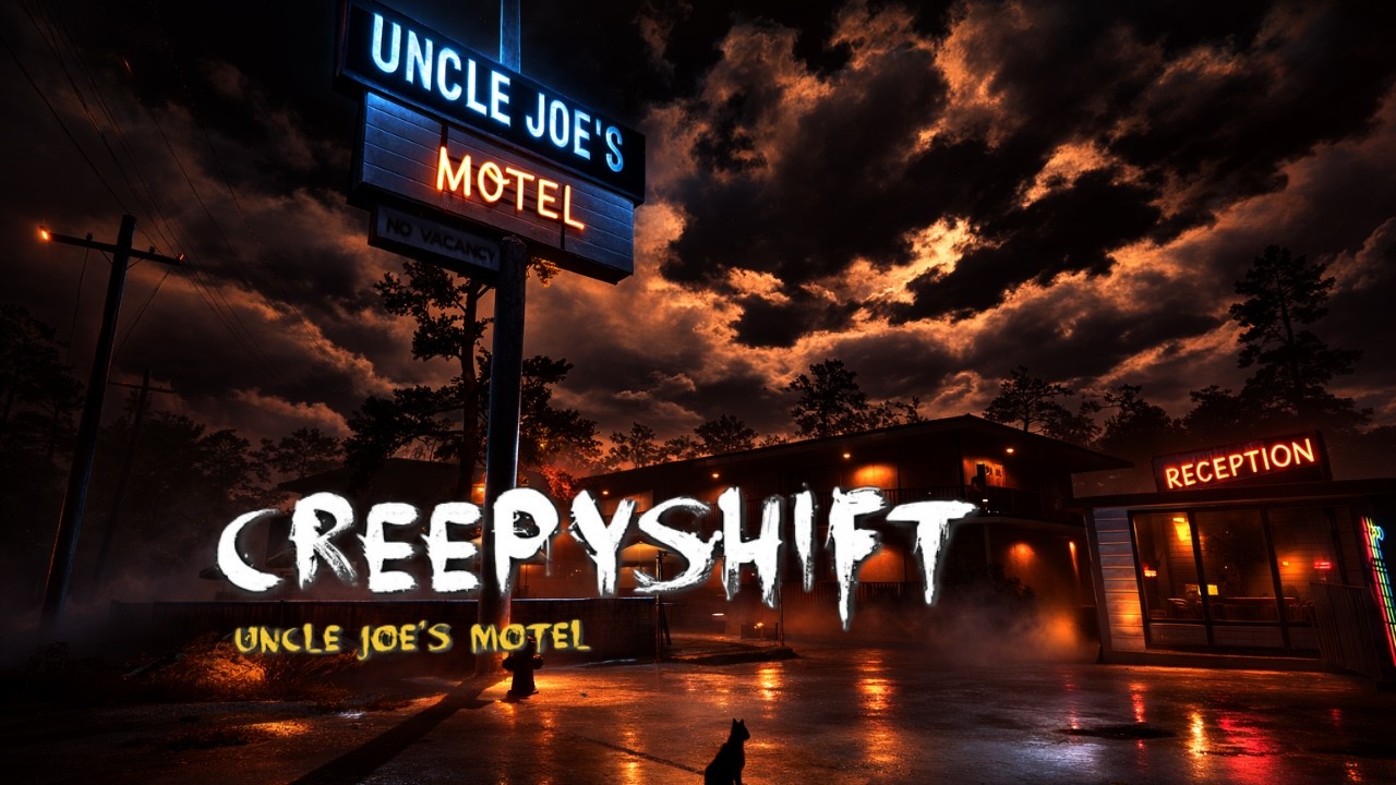 Night Shift Cleaning at My Uncle’s Motel… BIG Mistake...Creepyshift Uncle Joe's Motel Gameplay