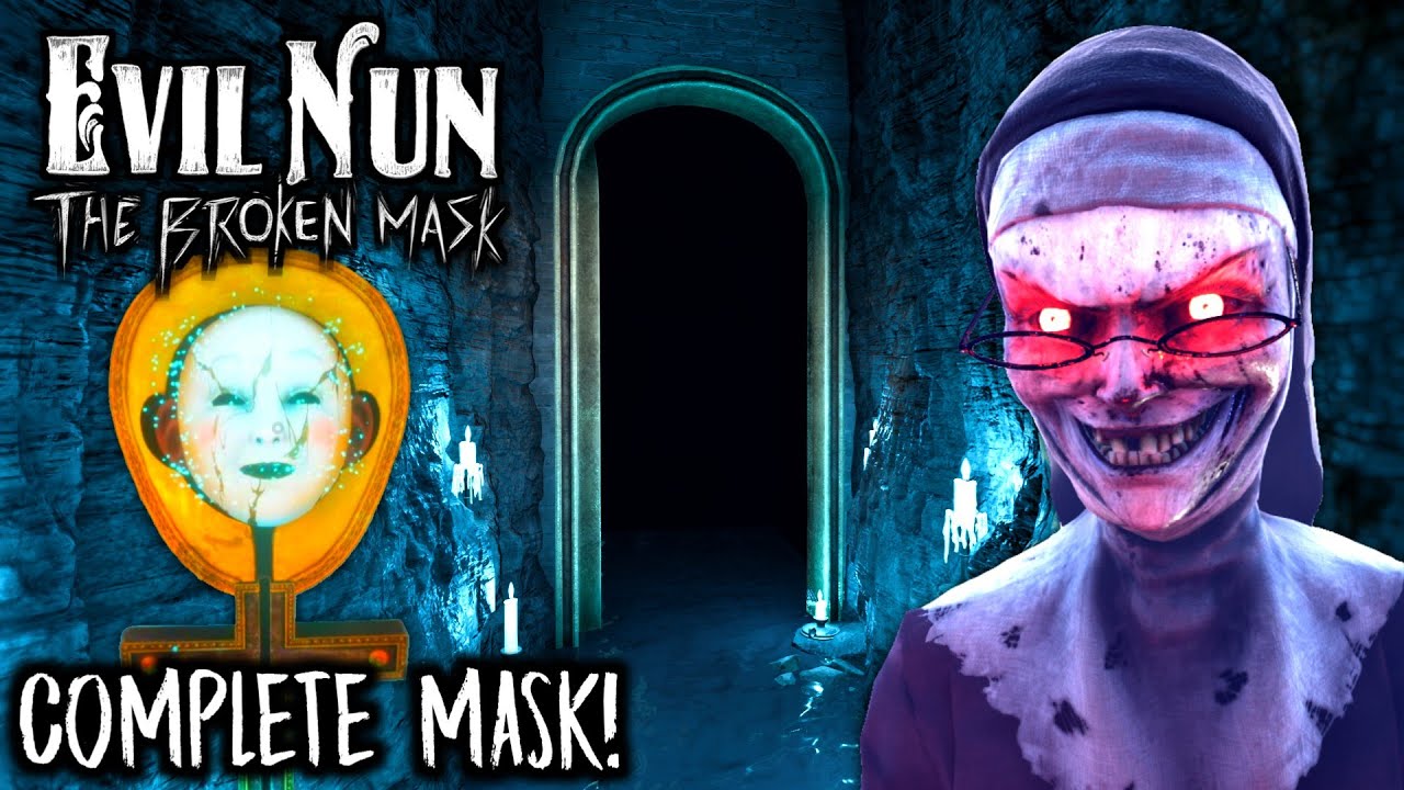 Evil Nun The Broken Mask - В КОМНАТЕ ПАМЯТИ с ПОЛНОЙ МАСКОЙ 😃 (English Video)