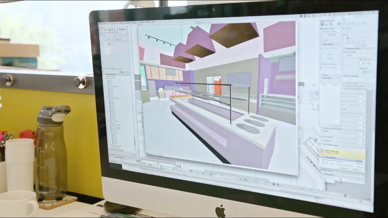 Smart Commercial Interiors Using BIM & Archicad