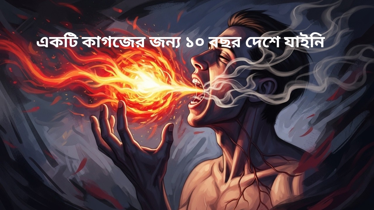 একটি কাগজের জন্য ১০ বছর দেশে যাইনি এই আক্ষেপ কার?Motivation