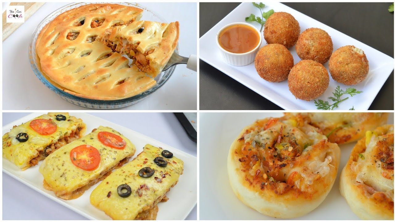 Ramadan special 🌙 4 Chicken snacks by (YES I CAN COOK)