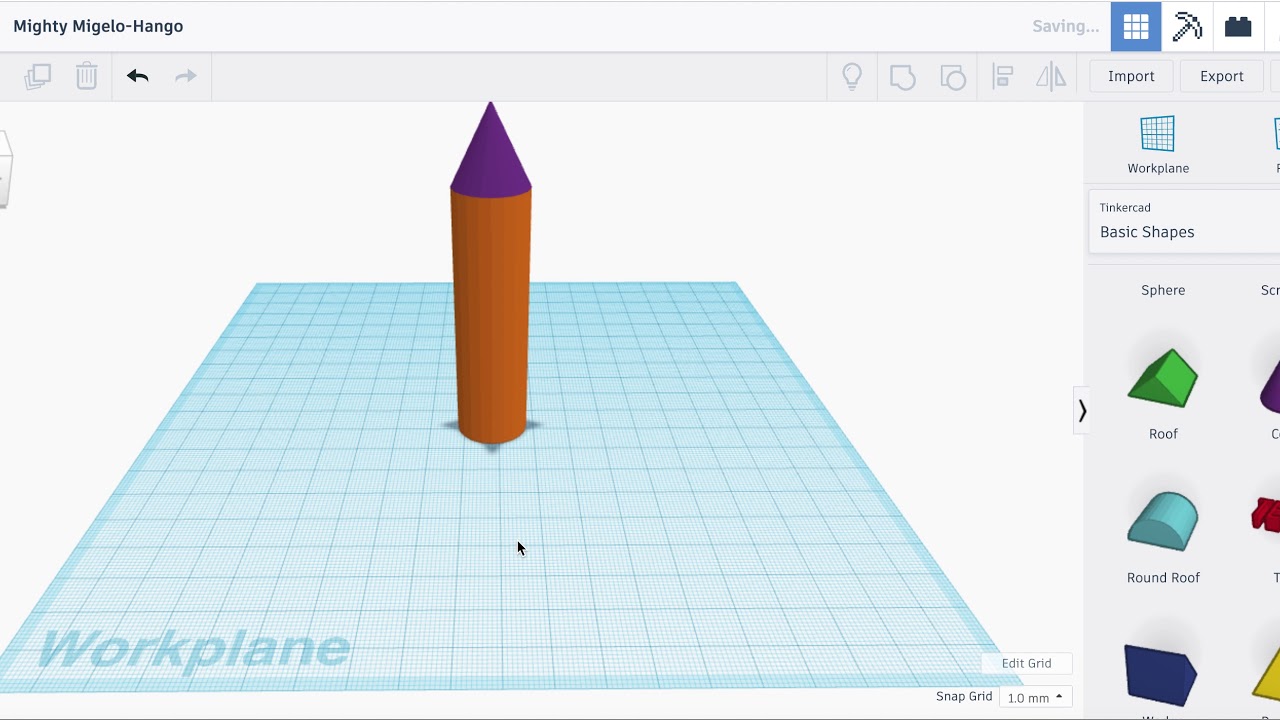 How to make a Simple ROCKET (TINKERCAD)