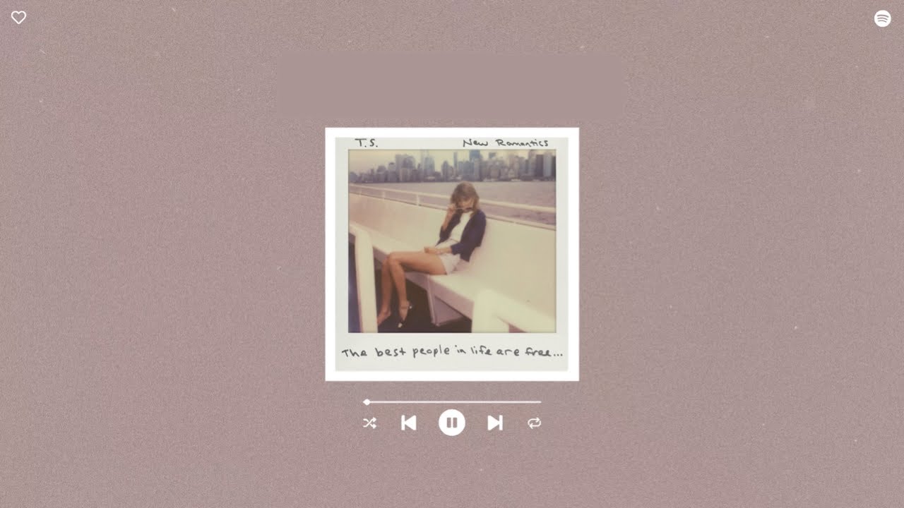 taylor swift - new romantics (sped up & reverb)