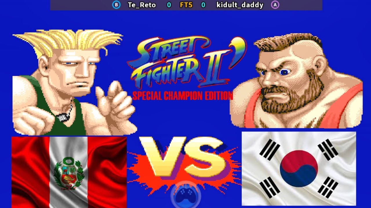 Street Fighter 2'CE Te_Reto vs kidult_daddy FT5 date: 25/01/2025