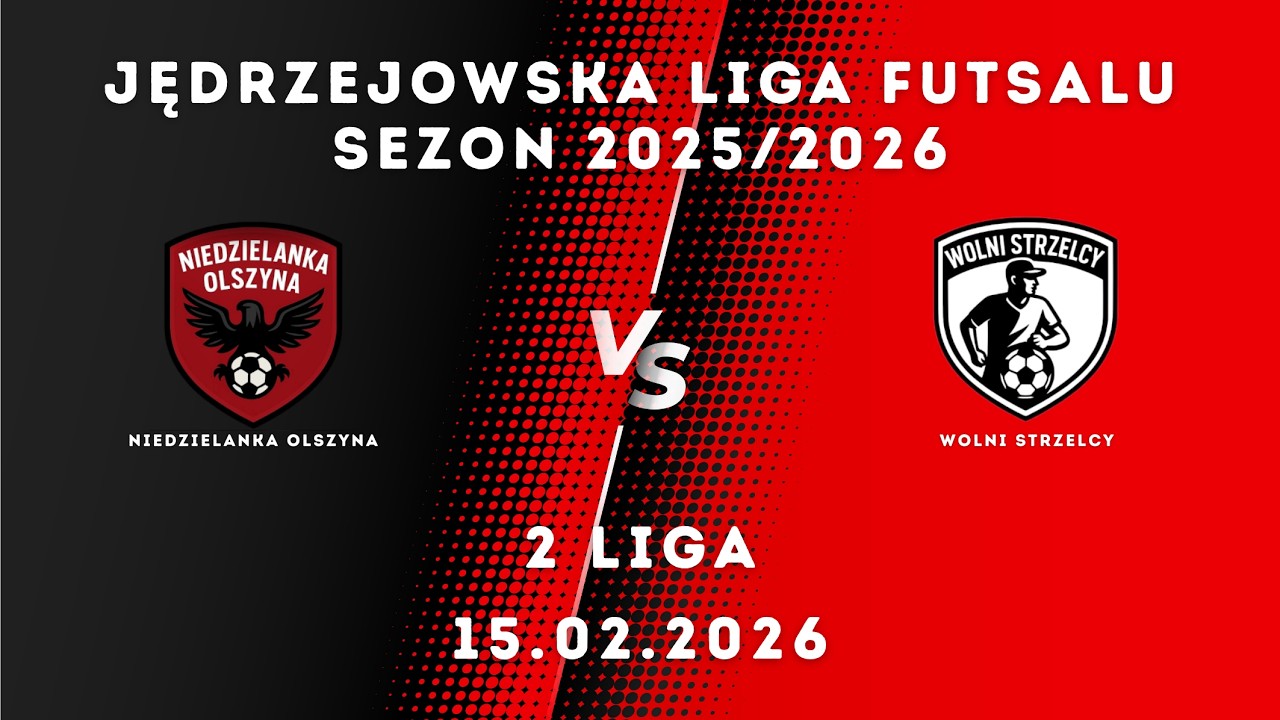 JLF 25/26 | 2 liga |  Niedzielanka Olszyna - Wolni strzelcy