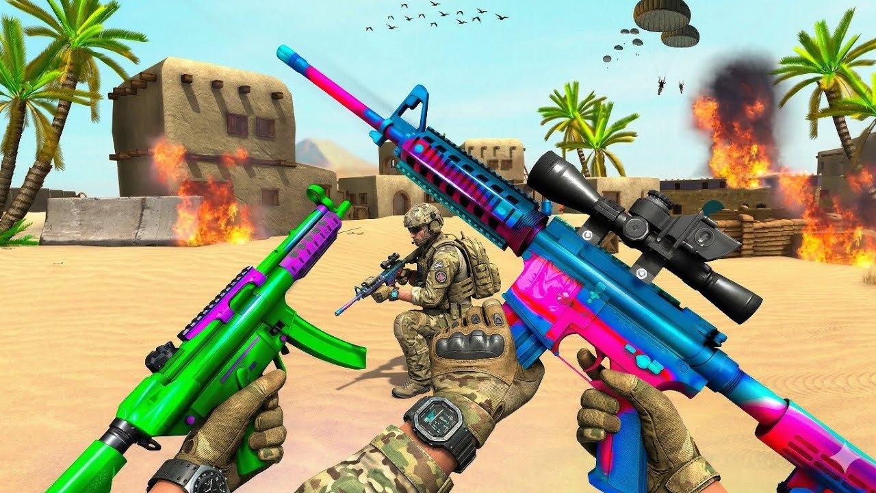 Terrorist Hideout Destroyed 💣 | Intense FPS Shooter Game | #fps #fpsgames 