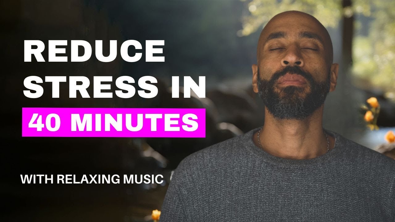 40 Minute Guided Meditation to Release Stress&nbsp;| Your Path to Stress Relief with Chibs Okereke