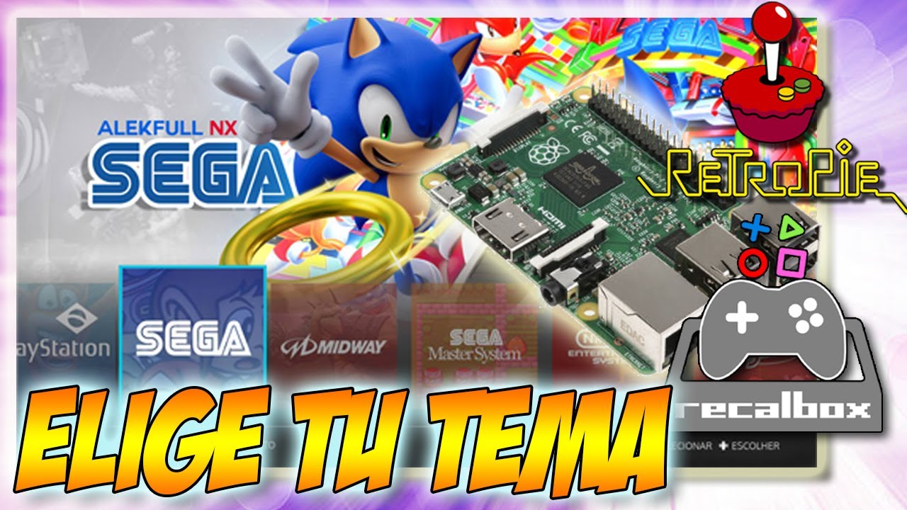 🛠️Cómo personalizar tu sistema RETROPIE o RECALBOX. TUTORIAL de instalación de temas.