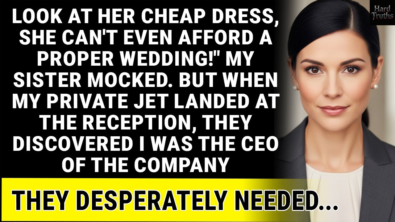 At My Wedding, My Family Humiliated Me For Being 'Poor'. Then They Saw My Private Jet...