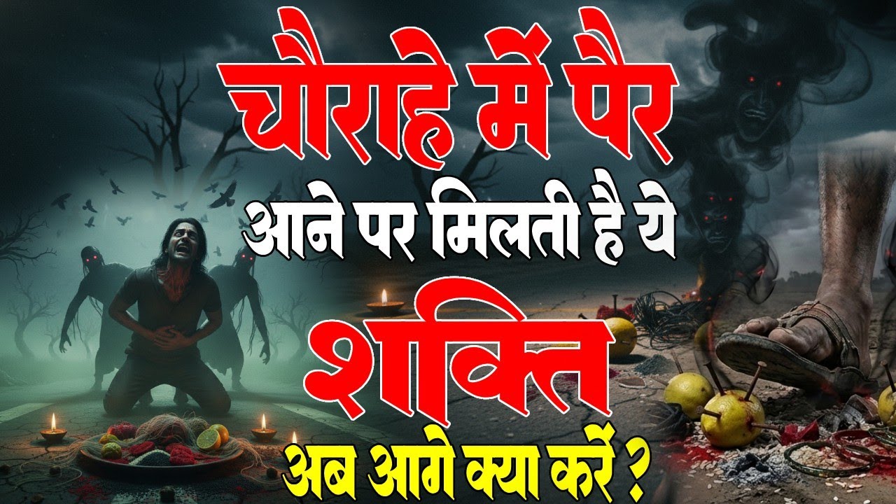 चौराहे पर पांव आ जाए तो क्या करें। Chorahe me pao pad jaye to kya kre Ashok Kumar Video 