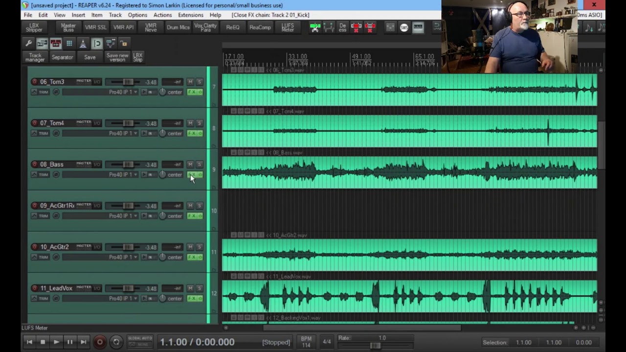 Mixing with LUFS meter vs  -23LUFS Reaper Normalize