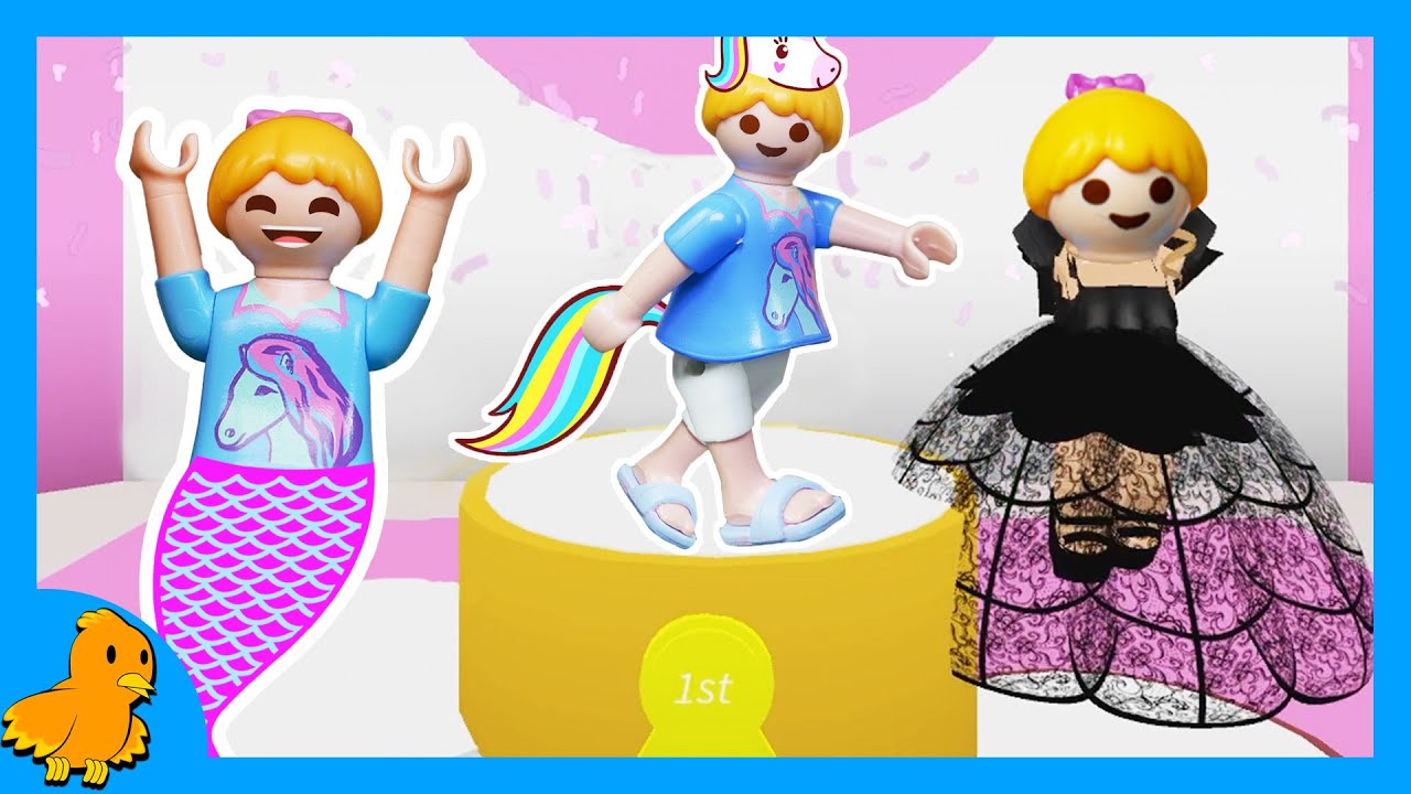 HANNAH ALS...Fashionista, Einhorn, Meerjungfrau & mehr | Roblox | Familie Vogel