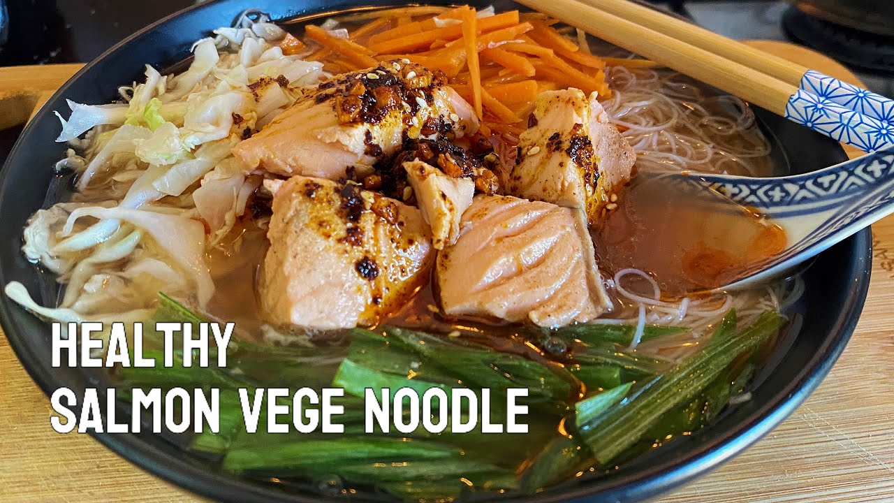 🔴 LIVE | Quick Salmon Noodle Soup with Homemade Broth | Gluten Free 