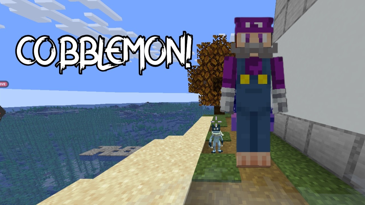 Playing with friends in Cobblemon | LIVE