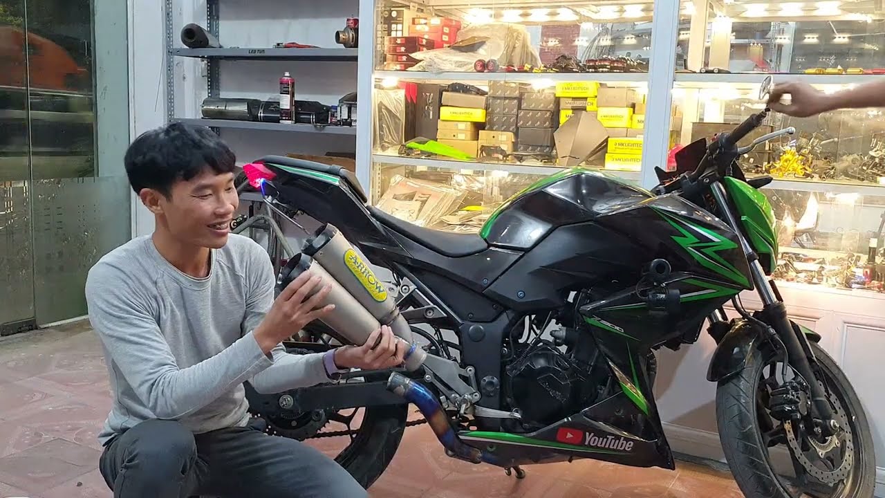 Sáng Tiền Xu| Z300 Gặp Sự Cố Và Màn Test Pô PKL Bạo Lực.