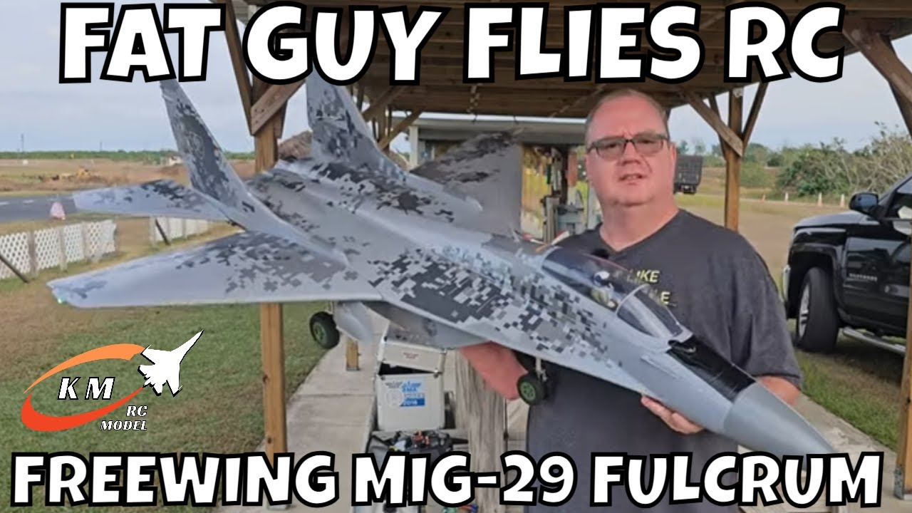 Обзор Freewing MIG-29 Fulcrum Twin 80MM от FGFRC #aviation #rcjets