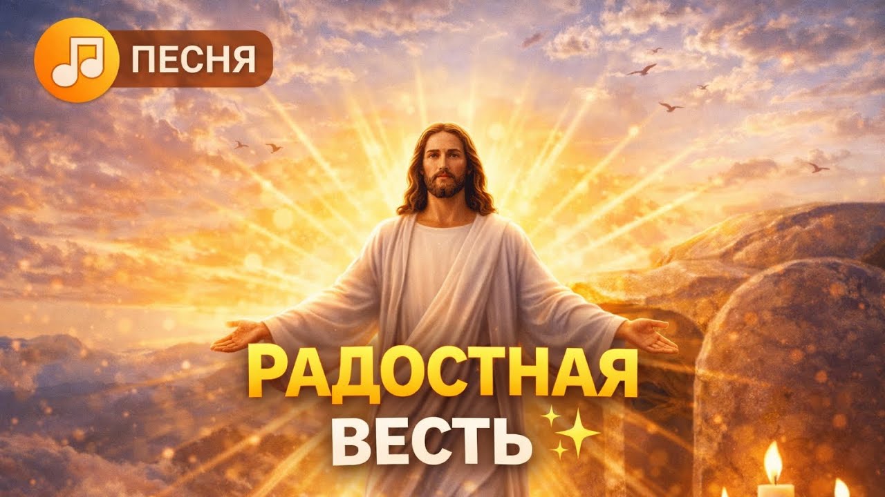 Пасхальная песня 🎶 о надежде и радости воскресения Христа 