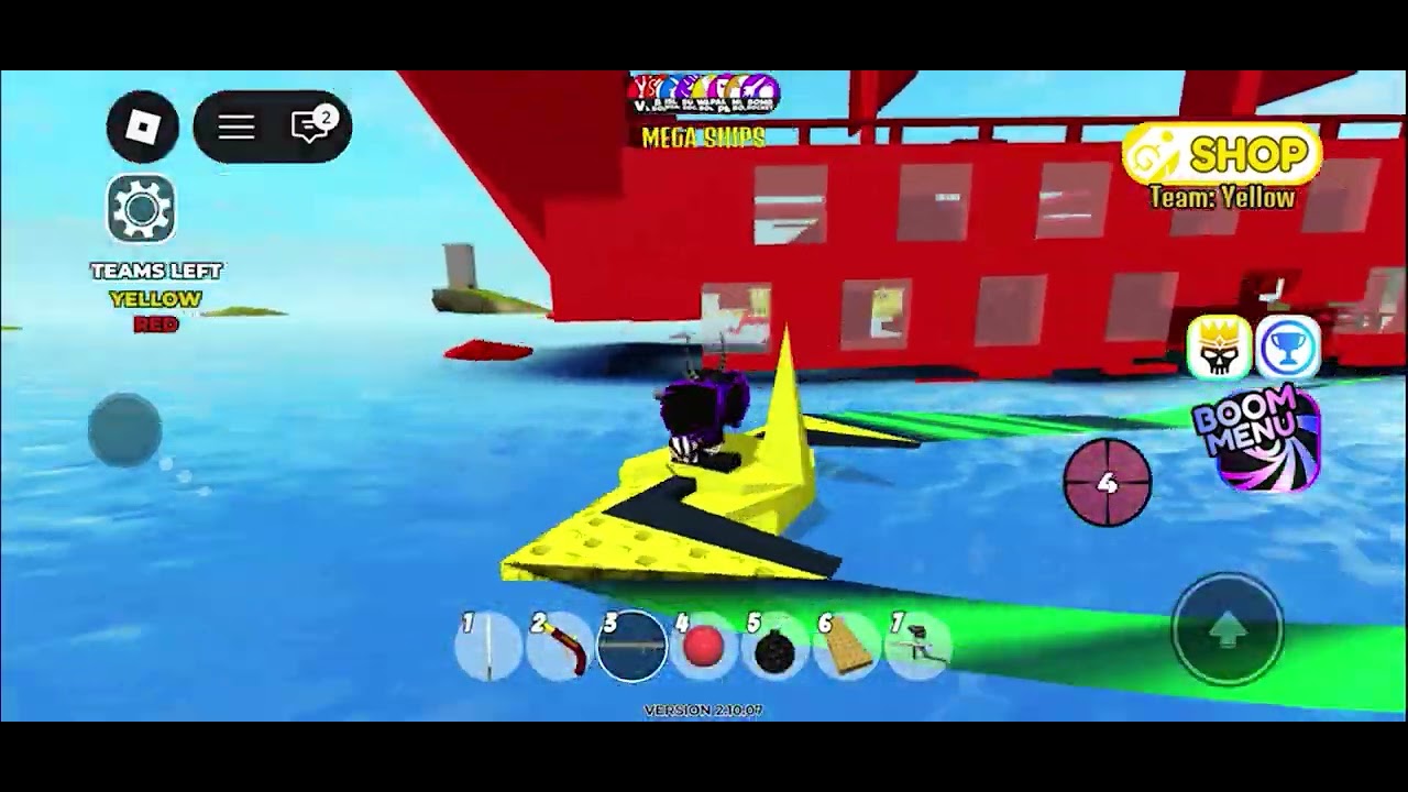 Destroying other ships