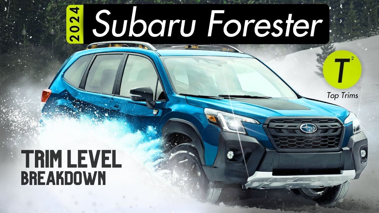 Разъяснение комплектаций — Subaru Forester 2024 года по-прежнему может похвастаться множеством до...