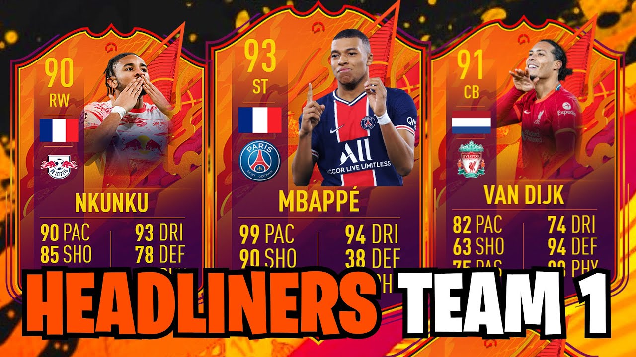 NEW HEADLINERS TEAM 1 LEAKED! 