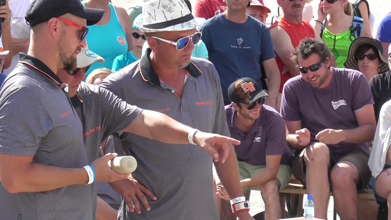 Mölkky World Championships 2019　Final game 1/2
