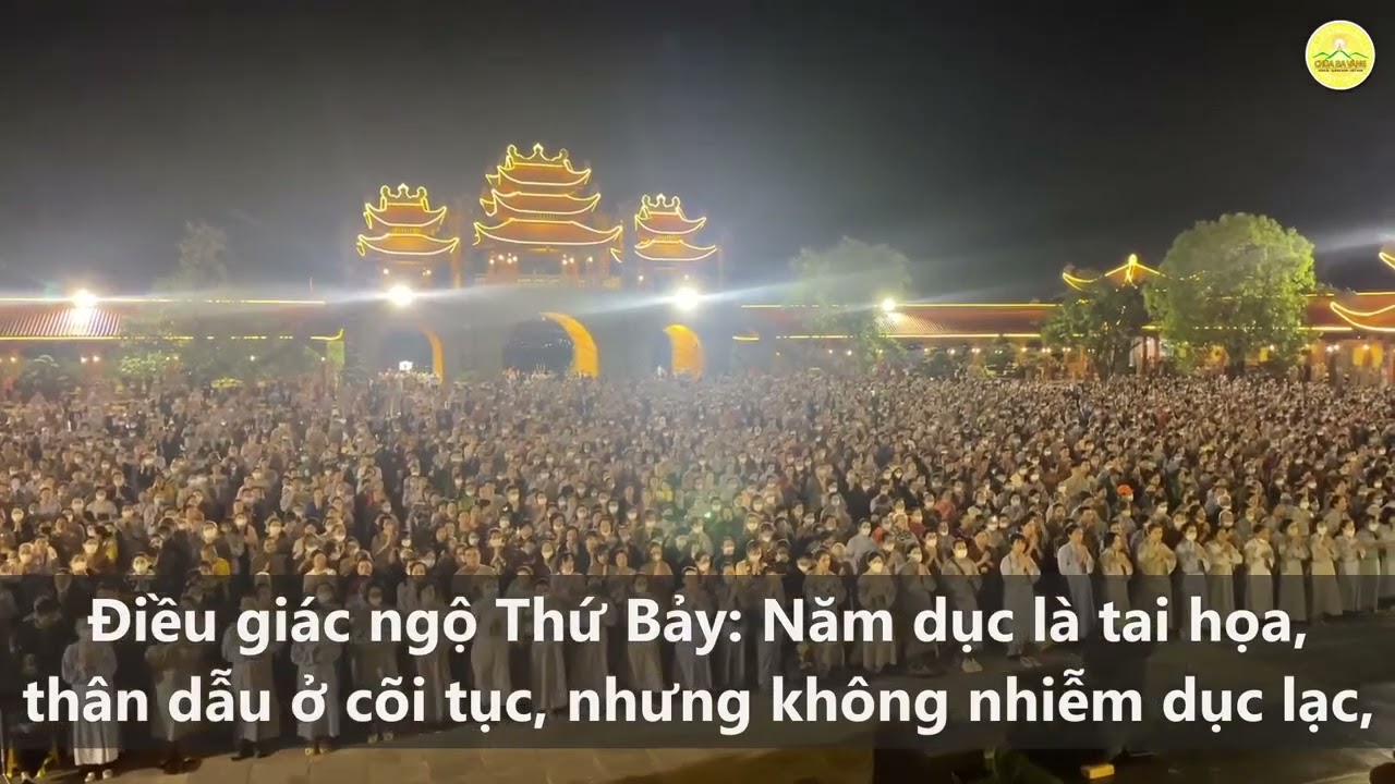 Kinh tám điều giác ngộ của bậc đại nhân - Chùa Ba Vàng