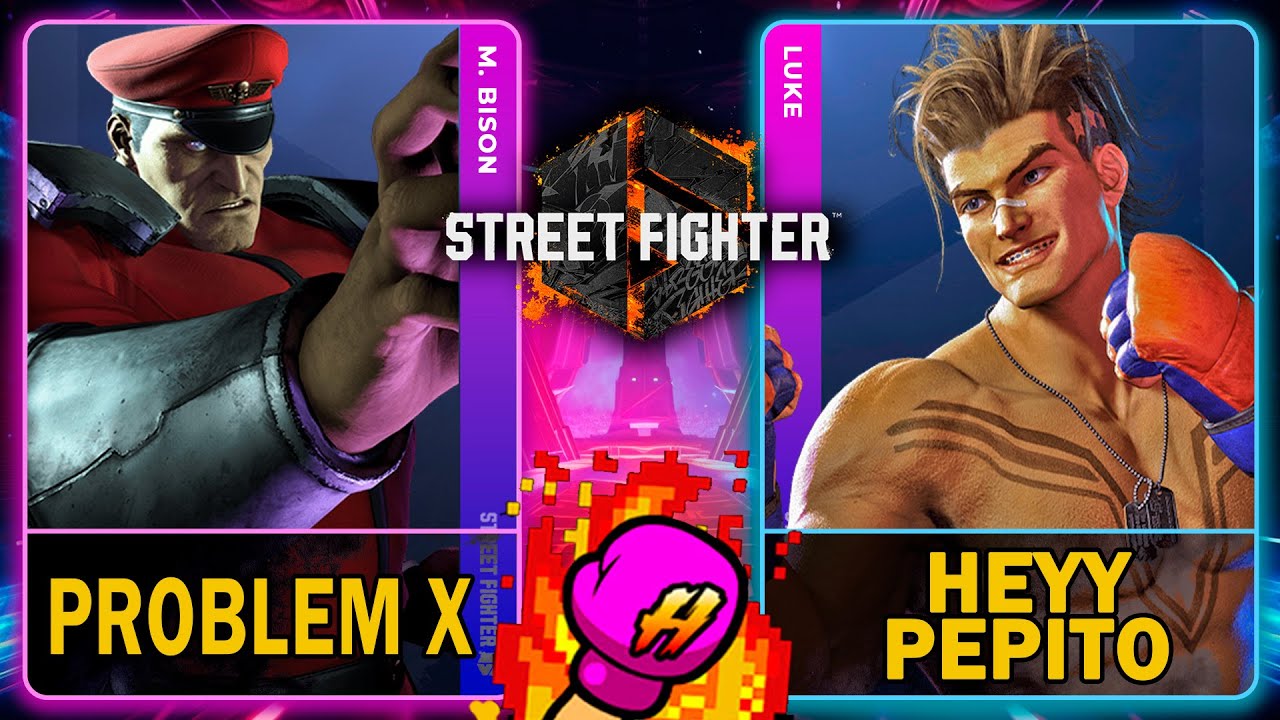 SF6 Problem X (M.BISON) VS Heyy Pepito (LUKE)🥊Street Fighter 6🥊スト6🥊4K 60ᶠᵖˢ