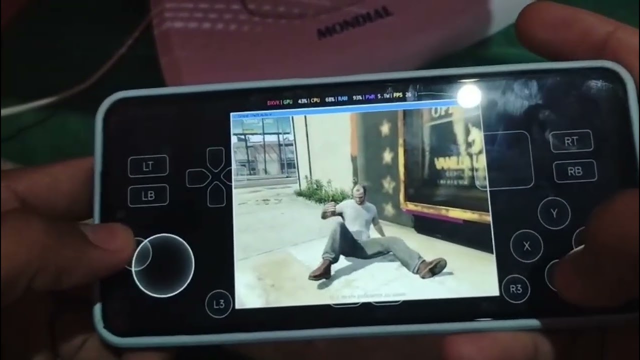 GTA V, Poco F3. Snapdragon 870.