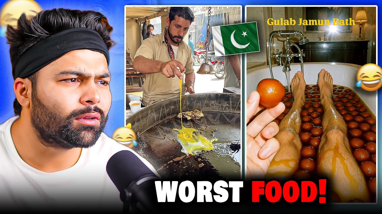 Worst India V/S Pak Street Food 🤮 | DhiruMonchik