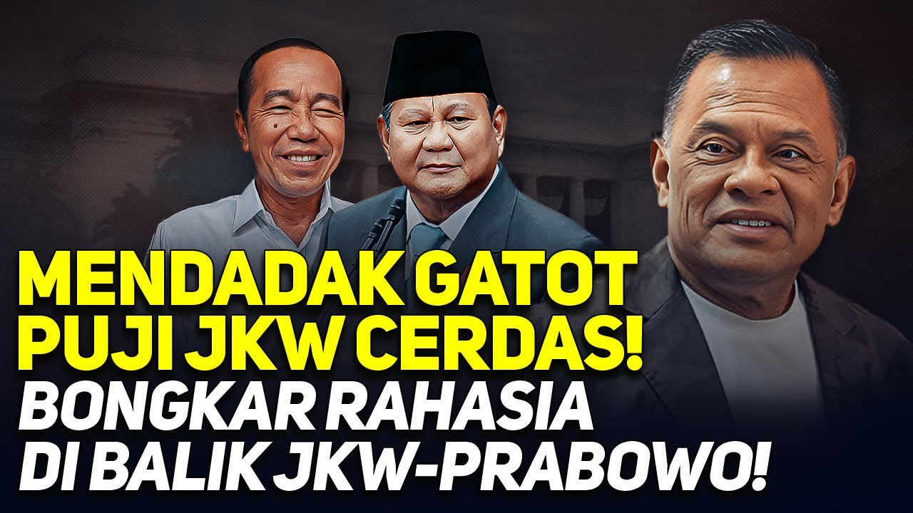 MENDADAK GATOT PUJI JKW CERDAS! BONGKAR RAHASIA DI BALIK JKW-PRABOWO!