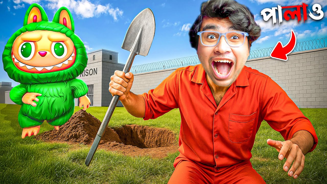 Can I Escape from Labubu Prison? 😱⛏️