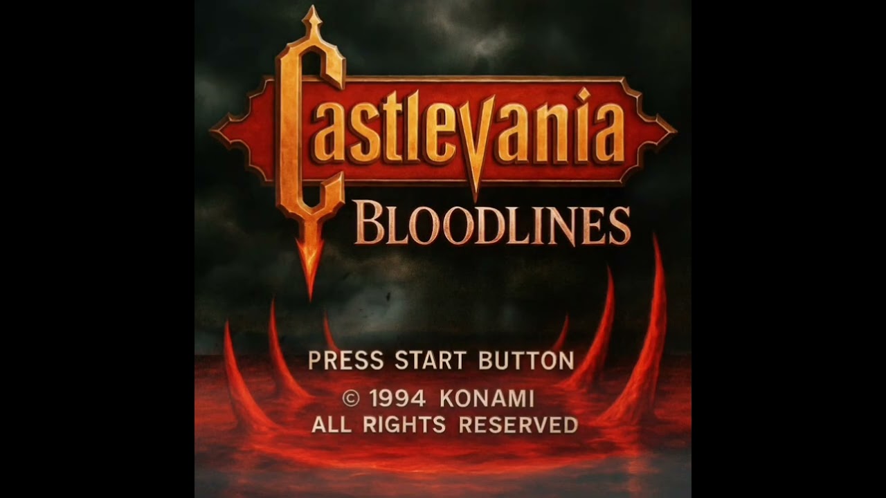 Castlevania Bloodlines - Theme of Simon Belmont