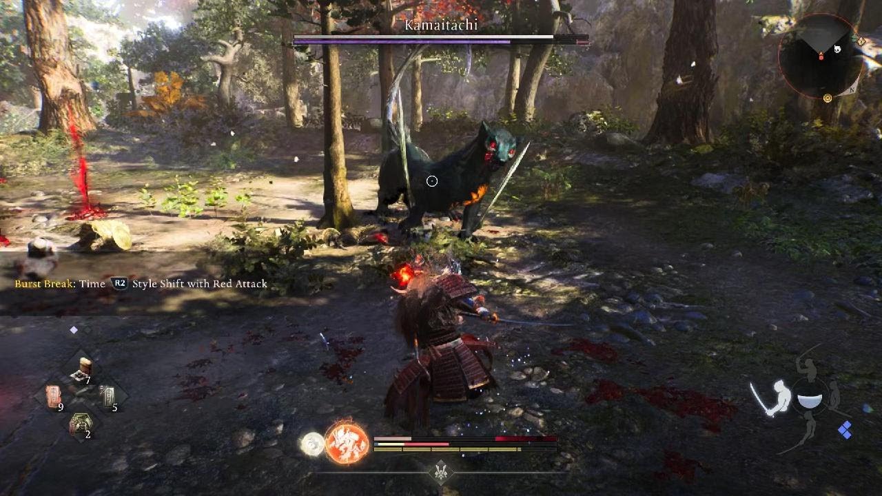 Nioh 3 Kamaitachi Boss Fight