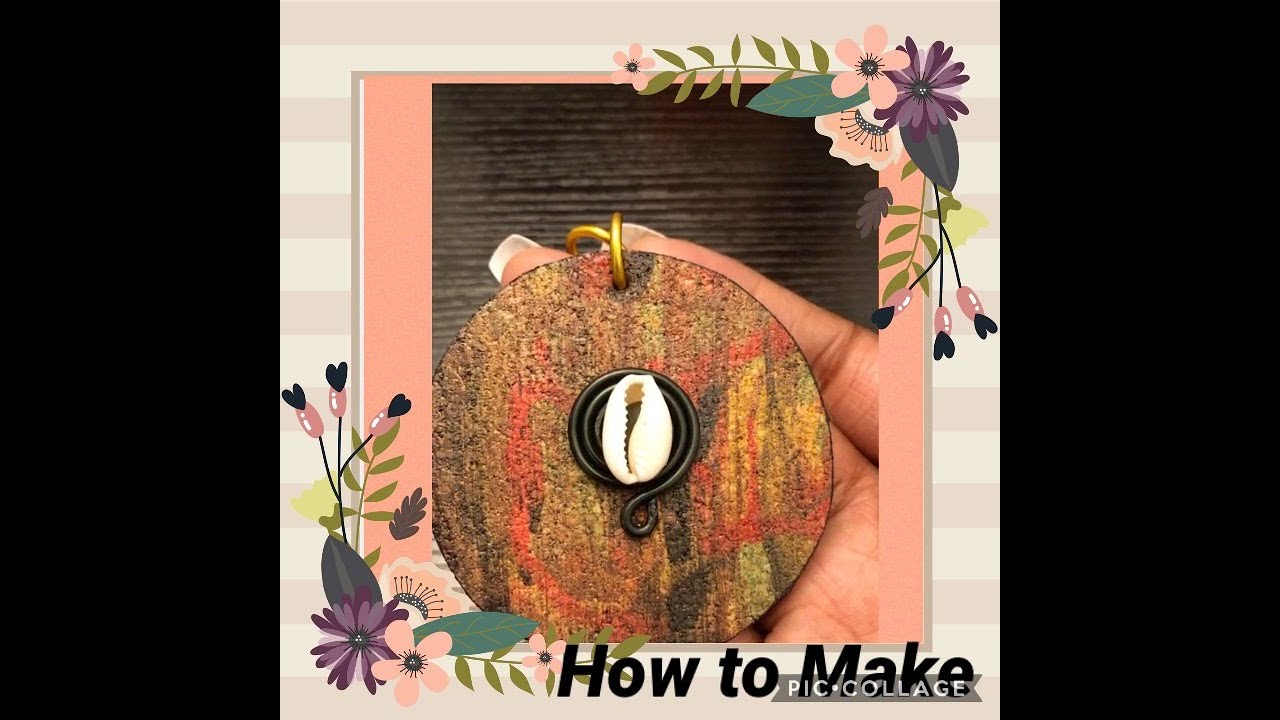 HOW TO MAKE CORK EARRINGS