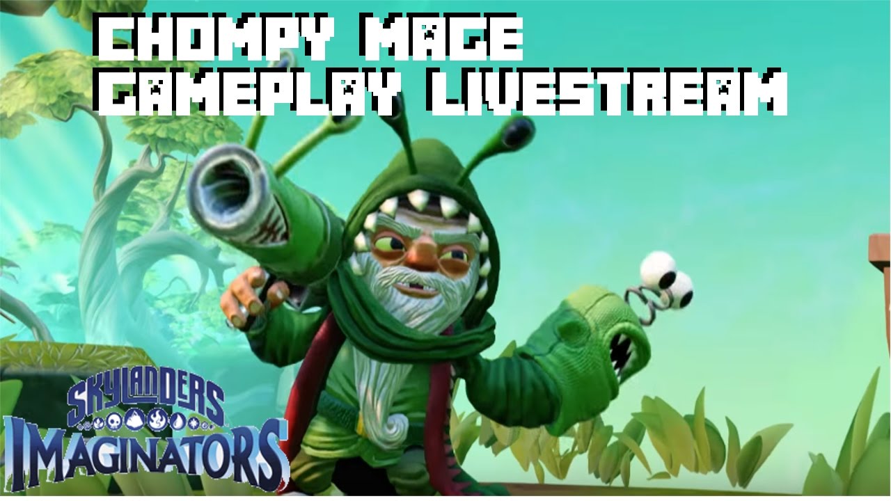 Skylanders Imaginators - Chompy Mage Gameplay Livestream - 1080P