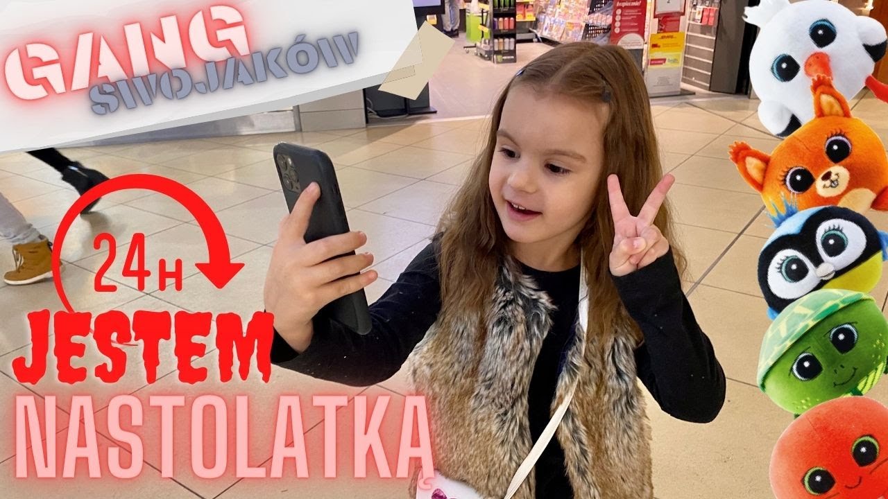 24 jestem nastolatką- challenge💄💋💁‍♀️ Zakupy w galerii handlowej👠👛 Gang Swojaków