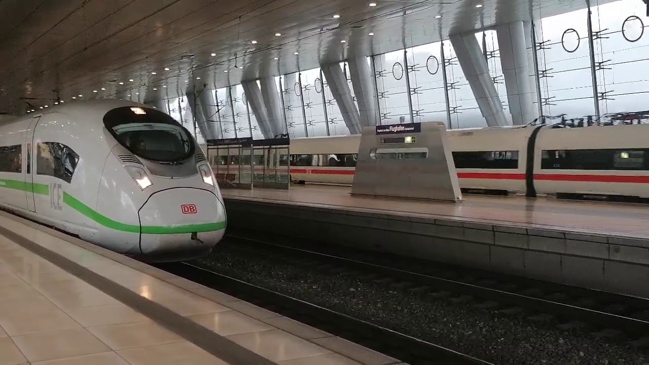 8min. lang Züge in Frankfurt Flughafen Fernbahnhof